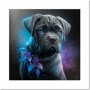 Cane Corso Puppy Portrait Posters and Art